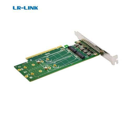 Адаптер для SSD/ PCIe x16 to 4-Port M.2 NVMe SSD Adapter Адаптер для SSD/ PCIe x16 to 4-Port M.2 NVMe SSD Adapter