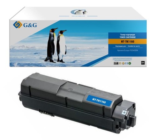 Тонер-картридж G&G toner cartridge for Kyocera P2040dn/P2040dw 7 200 pages with chip TK-1160 1T02RY0NL0 гарантия 36 мес. Тонер-картридж G&G toner cartridge for Kyocera P2040dn/P2040dw 7 200 pages with chip TK-1160 1T02RY0NL0 гарантия 36 мес.