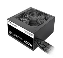 Блок питания Thermaltake Smart W3 600W, ATX 3.1, APFC, 12cm Fan, 80+, Retail