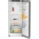 Холодильник Liebherr/ Pure, EasyFresh, в. 145,5 cм, ш. 60 см, класс ЭЭ A, без МК, внутренние ручки, покрытие SteelFinish