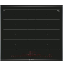 Встраиваемая индукционная панель BOSCH Serie 8, индукционная варочная панель, 60см, управление DirectSelectPremium, 4 индукционных зон нагрева, 2 зоны FlexZone, расширенная зона Extended FlexZone, подсветка ZoneLight, технология HomeConnect, определение н