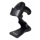 Сканер штрих-кодов/ HR11+ Aringa, 1D CCD Handheld Reader (black surface) with USB cable CBL042UA, autosense, incl. foldable smart stand STD20i-22. (KIT Scanner + Cable USB + Stand), model HR