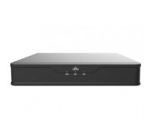  Uniview Видеорегистратор IP 4-х канальный 4K; Входящий поток на запись до 64Мбит/с; Поддерживаемые форматы сжатия:  Ultra 265/H.265/H.264; Запись: разрешение до 4K; HDD: 1 SATA3 до 6Тб; Декодирование:
