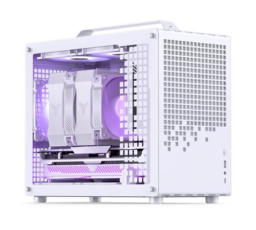 Корпус без блока питания/ Case JONSBO Z20, Mini-Tower, TG, no fan, 1xUSB-A 3.2 + 1xUSB-C 3.2, mATX, mITX White Корпус без блока питания/ Case JONSBO Z20, Mini-Tower, TG, no fan, 1xUSB-A 3.2 + 1xUSB-C 3.2, mATX, mITX White
