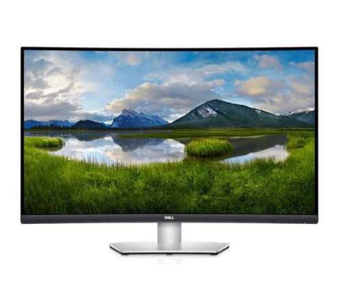 Монитор Dell 31.5" S3221QSA Curved S/Bk (VA; 16:9; 300 cd/m2; 3000:1; 3840x2160x60Hz; 4ms; 1,07bln col;178/178; DP1.2;2xHDMI; 3xUSB3.0;Spk 2x5W;Tilt;HAS;VESA100x100)