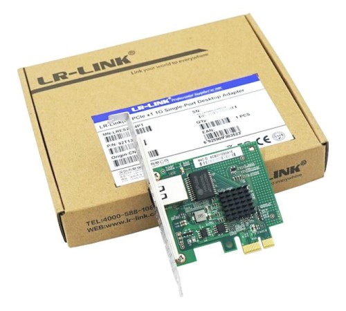 Сетевая карта/ PCIe x1 1G Single Port Copper Network Card (NetSwift based) Сетевая карта/ PCIe x1 1G Single Port Copper Network Card (NetSwift based)