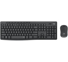 Комплект беспроводной Logitech MK295 с поддержкой SilentTouch ч(клавиатура+мышь) Y-R0042/MR0085 (C-U0010) С КИРИЛЛИЦЕЙ