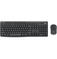 Комплект беспроводной Logitech MK295 с поддержкой SilentTouch ч(клавиатура+мышь) Y-R0042/MR0085 (C-U0010) С КИРИЛЛИЦЕЙ