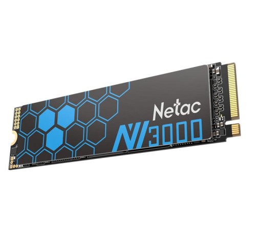 SSD накопитель Netac SSD NV3000 250GB PCIe 3 x4 M.2 2280 NVMe 3D NAND, R/W up to 3000/1400MB/s, IOPS(R4K) 160K/120K, TBW 150TB, with heat sink, 5y wty SSD накопитель Netac SSD NV3000 250GB PCIe 3 x4 M.2 2280 NVMe 3D NAND, R/W up to 3000/1400MB/s, IOPS(R4K) 160K/120K, TBW 150TB, with heat sink, 5y wty