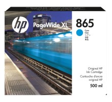 Картридж/ HP 865 500ml Cyan PageWide XL Ink Crtg
