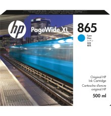 Картридж/ HP 865 500ml Cyan PageWide XL Ink Crtg