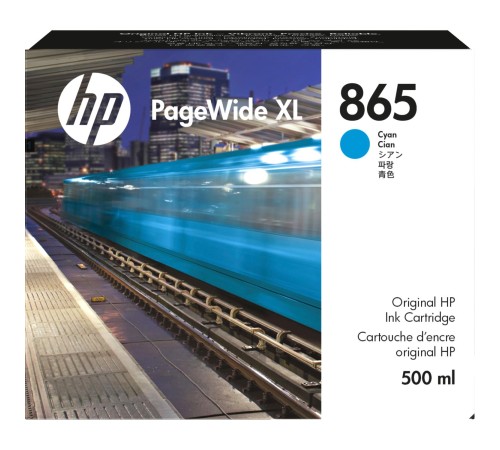 Картридж/ HP 865 500ml Cyan PageWide XL Ink Crtg Картридж/ HP 865 500ml Cyan PageWide XL Ink Crtg