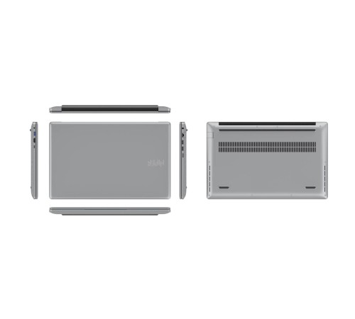 Ноутбук HIPER DZEN 15.6"(1920x1080 (матовый) IPS)/Intel Core i5 1135G7(2.4Ghz)/16384Mb/512SSDGb/noDVD/Int:Intel UHD Graphics/Cam/BT/WiFi/43.8WHr/war 1y/1.7kg/Silver/Win10Pro + Screen 60Hz, 250nits