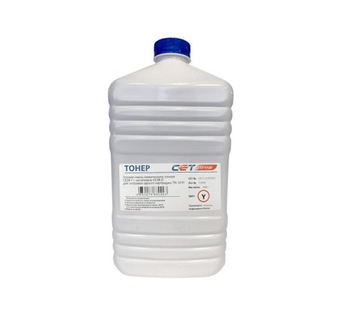 -/ Тонер (CPT) + носитель CE28 для KONICA MINOLTA Bizhub C258 (Japan) Yellow, 550г/бут
