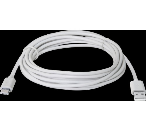 Defender USB кабель USB08-10BH USB2.0 белый, AM-MicroBM, 3м