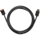 Кабель/ Кабель HDMI---HDMI ver 2.0 угловой коннектор 90град  2м,Telecom <TCG225-2M>