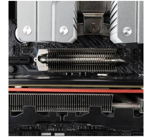 Радиатор к SSD/ SSD Cooler Thermalright M.2 HR-09 2280 SSD (Radiator, Al, M.2 2280, Heat pipes:1x6mm, 79x24x48mm, Silver)
