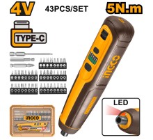 Аккумуляторная отвертка 4В, 5Hm, 1/4, SUPER NGCO CSDLI04062