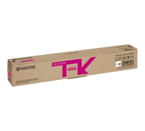 тонер-картридж Kyocera TK-8115M/ Toner Cartridge TK-8115M 6000 pages (6k), Magenta тонер-картридж Kyocera TK-8115M/ Toner Cartridge TK-8115M 6000 pages (6k), Magenta