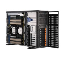 Серверная платформа Supermicro SuperServer GPU Tower 741GE-TNRT noCPU(2)4rd Gen Xeon Scalable/TDP 350W/no DIMM(16)/ SATARAID HDD(8)LFF/2xM.2 NVMe 3xFH/2x10GbE/2x2000W (б/у)