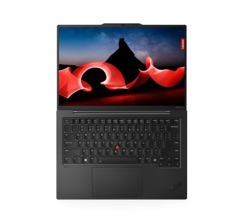 Ноутбук ThinkPad X1 Carbon Gen 12 14" 2.8K(2880x1800)OLED 400N, Intel Ultra 7 155H, 16GB LPDDR5, 1TB SSD M.2, Intel Arc Graphics, WiFi6, BT, FPR,Cam,KB Eng/Ru, 57Wh, 65W USB-C, Win11Pro Eng, 1Y, 1.09kg