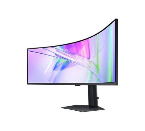 Монитор Samsung 49" ViewFinity S9 S49C950UAI Curved (VA 32:9 5120x1440x120Hz 5ms 350cd 3000:1 178/178 1,07 млрд DP;HDMIx2; USB-C (90 Вт) USB3.0x3 Spk 2x5W HAS Tilt Swiv VESA Black