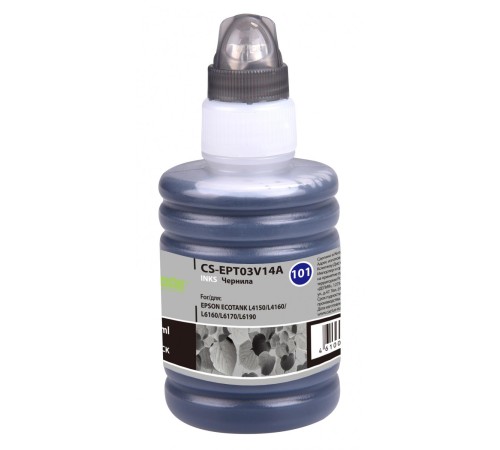 -/ Чернила Cactus CS-EPT03V14A 101BK черный 127мл для Epson L4150/L4160/L6160/L6170