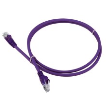 Патч-корд Патч-корд LANMASTER LSZH UTP кат.5e, 2.0 м, фиолетовый