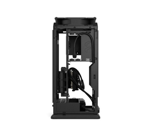 Корпус без блока питания/ Case Fractal Design Mood, Mini-Tower, 1x180mm, 2xUSB-A 3.0 + 1xUSB 3.2 Type-C, SFX PSU Support, mITX Black