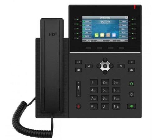 SIP-Телефон Fanvil J6 4.3 TFT color screen (480*272),1080P video decoding, Support Extension Panel, 6-party conference, HD Voice, 20 SIP Lines, 10 DSS Keys, POE, Gigabit, PSU, no Logo SIP-Телефон Fanvil J6 4.3 TFT color screen (480*272),1080P video decoding, Support Extension Panel, 6-party conference, HD Voice, 20 SIP Lines, 10 DSS Keys, POE, Gigabit, PSU, no Logo