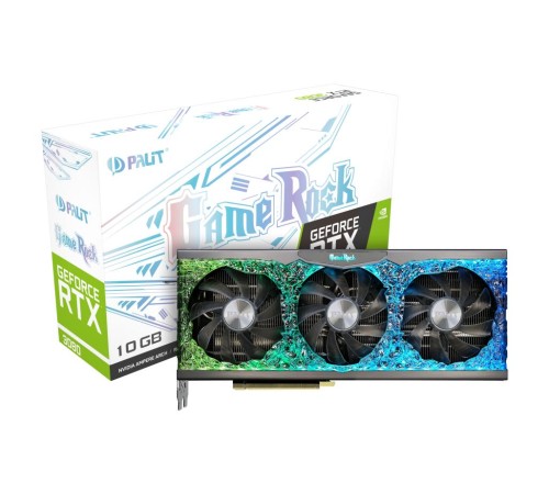 Видеокарта Palit RTX3080 GAMEROCK 10G GDDR6X 320bit 3-DP HDMI (Вскрытая упаковка) Видеокарта Palit RTX3080 GAMEROCK 10G GDDR6X 320bit 3-DP HDMI (Вскрытая упаковка)