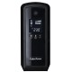 ИБП CyberPower CP900EPFCLCD, Line-Interactive, 900VA/540W, 6 Schuko розеток, USB, RJ11/RJ45, LCD дисплей, Black, 0.33х0.36х0.2м., 8.3кг./ UPS Line-Interactive CyberPower CP900EPFCLCD 900VA/540W USB/RJ11/45 (6 EURO), с чистым синусом при работе от АКБ