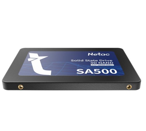 SSD накопитель Netac SSD SA500 120GB 2.5 SATAIII 3D NAND, R/W up to 500/400MB/s, TBW 60TB, 3y wty SSD накопитель Netac SSD SA500 120GB 2.5 SATAIII 3D NAND, R/W up to 500/400MB/s, TBW 60TB, 3y wty