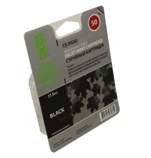 -/ Картридж струйный Cactus CS-PG50 черный (18мл) для Canon Pixma MP150/MP160/MP170/MP180/MP450/MP460/i