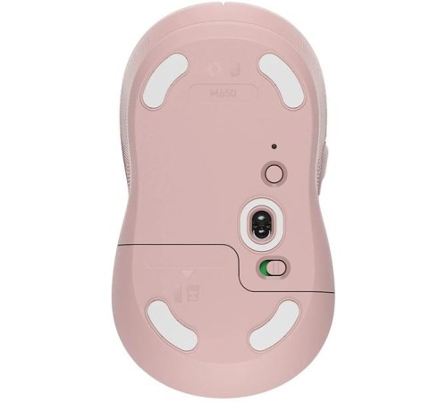 Мышь Logitech Wireless Mouse Signature M650, Rose, Bluetooth, Logitech Bolt [910-006254]