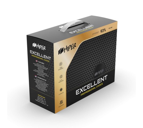 блок питания для ПК 1300 Ватт/ PSU HIPER HPG-1300FM (1300W, Gold 14cm Fan, 220V input, Efficiency 93%, Modular, Black)BOX блок питания для ПК 1300 Ватт/ PSU HIPER HPG-1300FM (1300W, Gold 14cm Fan, 220V input, Efficiency 93%, Modular, Black)BOX