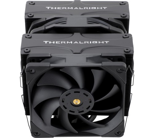 Кулер для процессора/ CPU Cooler Thermalright Frost Commander 140 Black (4-pin PWM, 158mm, Ni/CU, 8x5mm, 1x120mm+1x140mm, 82CFM/95.5CFM, 29.6dBA/30.2dBA, 1850RPM/1800RPM, S: 1700, 1200, 20XX, 115X, AM5, AM4) Кулер для процессора/ CPU Cooler Thermalright Frost Commander 140 Black (4-pin PWM, 158mm, Ni/CU, 8x5mm, 1x120mm+1x140mm, 82CFM/95.5CFM, 29.6dBA/30.2dBA, 1850RPM/1800RPM, S: 1700, 1200, 20XX, 115X, AM5, AM4)