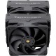 Кулер для процессора/ CPU Cooler Thermalright Frost Commander 140 Black (4-pin PWM, 158mm, Ni/CU, 8x5mm, 1x120mm+1x140mm, 82CFM/95.5CFM, 29.6dBA/30.2dBA, 1850RPM/1800RPM, S: 1700, 1200, 20XX, 115X, AM5, AM4)