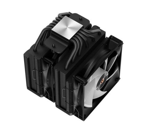 Кулер для процессора Ocypus Delta A62 BK ARGB, 2x120mm ARGB FAN, Top Panel, 6 HEAT PIPES, 4-PIN PWM, 500-2000 RPM, 29DBA, HYDRO BEARING, LGA115X/1200/1700/18XX, AM4/AM5