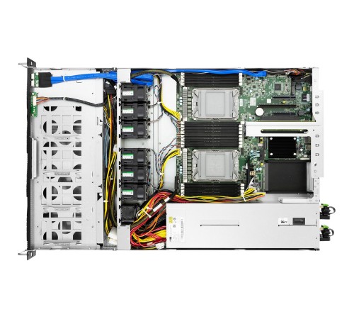 Серверная платформа/ SB101-TU, 1U, 2xLGA-4189, 4x 3.5"/2.5" tri-mode hot-swap, 2x 2.5" 9mm SATA internal, 6x 4056 & 1x 4028 FAN, Acbel 750W redundant power supply platinum, Tucana motherboard, Intel Lewisburg, DDR4 RDIMM x16, Intel PCH C621
