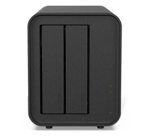 Система хранения данных TerraMaster D2-320 DAS tower/JBOD,RAID0,1/up to 2 SATA(3,5' or 2,5')/1xUSB3.1 Type-C gen2/1xPS/1YW
