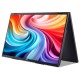 Монитор/ ACER PD193QEbmiuux 18,5'', Double Portable monitor, UltraThin Black, 16:9, IPS, 1920x1080, 4ms, 250cd, 100Hz, 1xHDMI + 2xType-C(15W) + SPK + Audio Out, Speakers 2Wx2, sync: FreeSync, Vesa:100x100