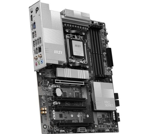 Материнская плата MSI PRO X870-P WIFI,X870,AM5,4DDR5,4PCI-Ex16,3M.2,4SATA3,1USB4,1USB3.2 Gen2x2,3USB3.2 Gen2,4USB
