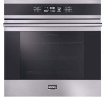 Встраиваемый духовой шкаф/ Crystal, 59.8 х 59.5 x 56 см,Духовой шкаф с сенсорным электронным управлением  Touch Control, LED дисплей белого цвета Cold White, температурный щуп FoodProbe, панель управления - темно-серое стекло, 11 режимов нагрева, объем ду
