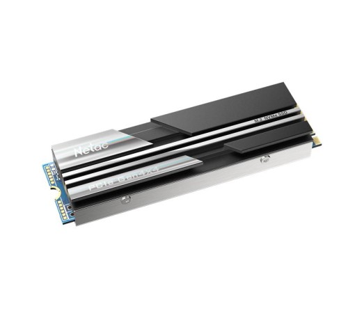 SSD накопитель Netac SSD NV5000 1TB PCIe 4 x4 M.2 2280 NVMe 3D NAND, R/W up to 5000/4400MB/s, IOPS(R4K) 400K/530K, TBW 640TB, with heat sink, 5y wty SSD накопитель Netac SSD NV5000 1TB PCIe 4 x4 M.2 2280 NVMe 3D NAND, R/W up to 5000/4400MB/s, IOPS(R4K) 400K/530K, TBW 640TB, with heat sink, 5y wty