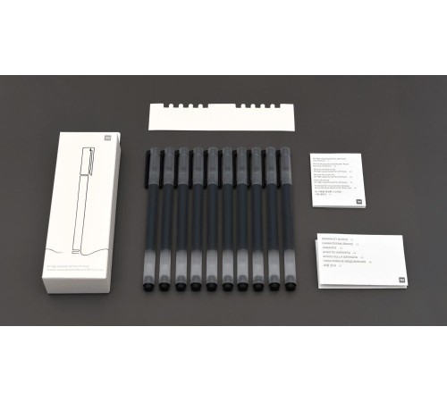Ручка гелевая Mi High-capacity Gel Pen (10-Pack) Black MJZXB02WCHW (BHR4603GL) (Вскрытая упаковка) Ручка гелевая Mi High-capacity Gel Pen (10-Pack) Black MJZXB02WCHW (BHR4603GL) (Вскрытая упаковка)