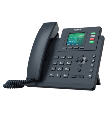 IP Телефон YEALINK SIP-T33G,  4 аккаунта, цветной LCD-экран 2.4" 320х240, PoE, GigE, шт. БП в комплекте