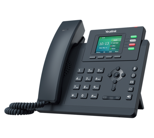 IP Телефон YEALINK SIP-T33G, 4 аккаунта, цветной LCD-экран 2.4" 320х240, PoE, GigE, шт. БП в комплекте IP Телефон YEALINK SIP-T33G, 4 аккаунта, цветной LCD-экран 2.4" 320х240, PoE, GigE, шт. БП в комплекте