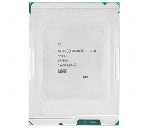 Процессор/ CPU LGA4677 Intel Xeon Silver 4410T (Sapphire Rapids, 10C/20T, 2.7/4GHz, 26.25MB, 150W) OEM
