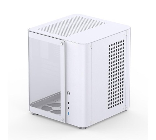 Корпус без блока питания/ Case JONSBO TK-1, Mini-Tower, TG, no fan, 1xUSB-A 3.2 + 1xUSB-C 3.2, mATX, mITX White Корпус без блока питания/ Case JONSBO TK-1, Mini-Tower, TG, no fan, 1xUSB-A 3.2 + 1xUSB-C 3.2, mATX, mITX White